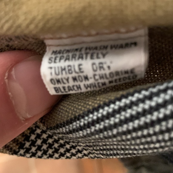 Vintage Van Heusen Plaid Winter Weight Size Large - Picture 7 of 7